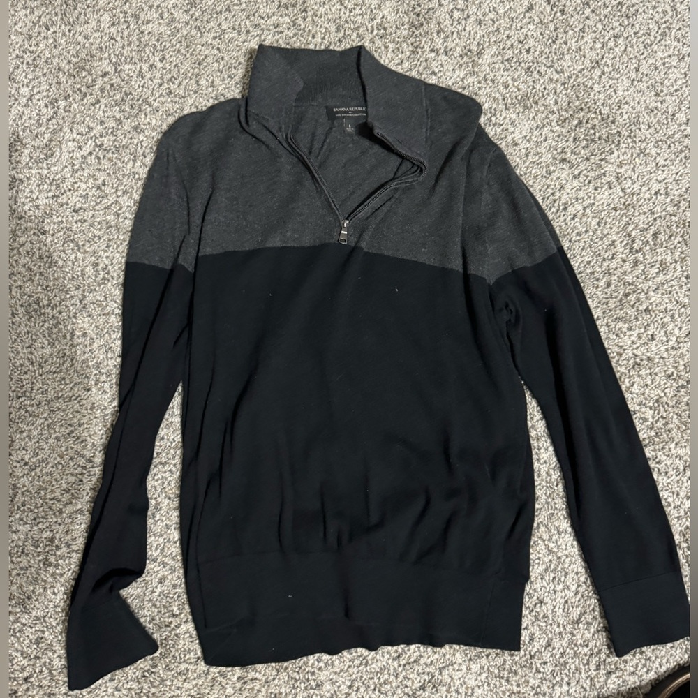 Large Banana Republic Quarter Zip